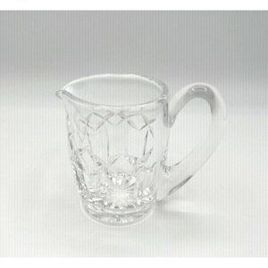 Waterford Clear Crystal Glass Creamer Pitcher  Handle Cut‎ Glass Kerry Pattern